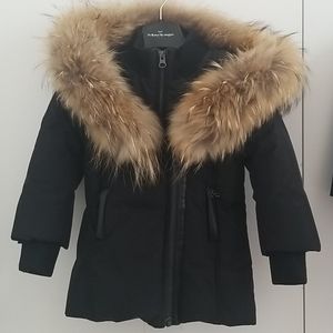 Toddler girl Mackage Black puffer